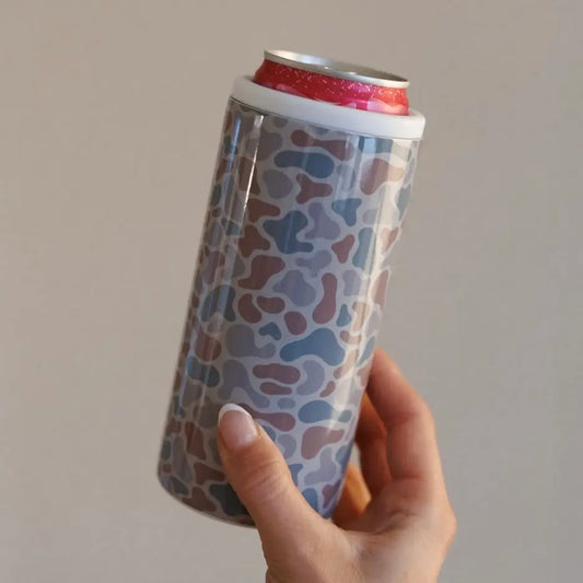The Front Porch Label Hard Cooling Can in Camo