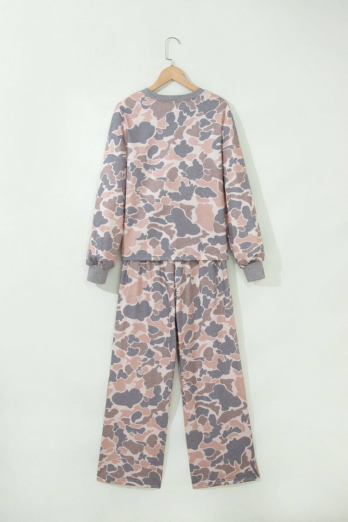 LAS Western Camouflage Casual Long 2pcs Pants Set (S-4X)