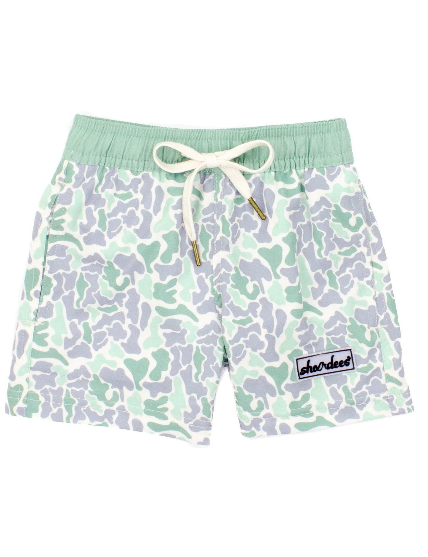 Properly Tied Shordees Swim Trunk Sage Camo