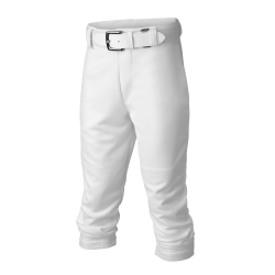 EASTON YOUTH PRO+ SOLID PULL UP PANT: WHITE