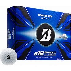Bridgestone 2025 e12 Speed Midset White Golf Balls 5DWX6D