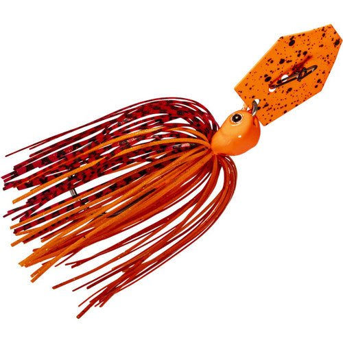 Z-Man Chatterbait Jack Hammer Baby Jack - 1/4 oz Fire Craw Orange CBJH38-21