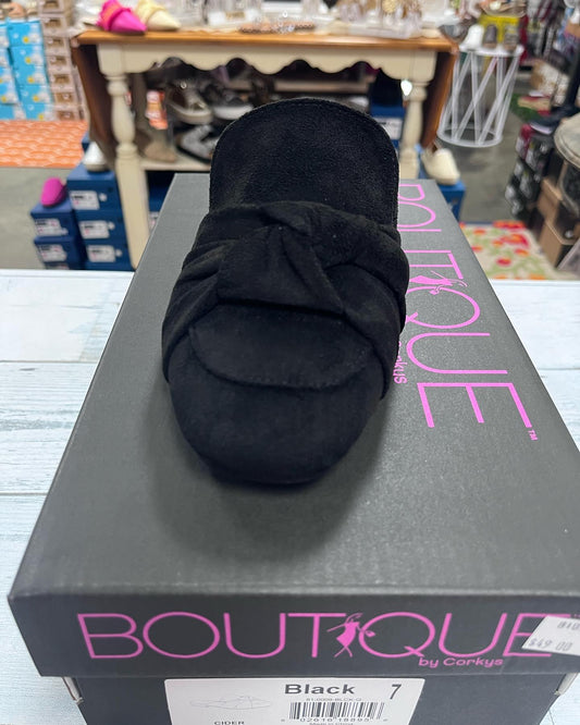 Corky's Boutique Black Mules